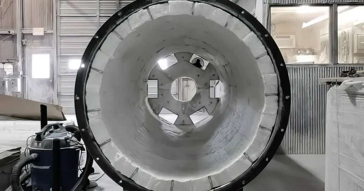 Ceramic fiber lining industrial furnace metallurgy
