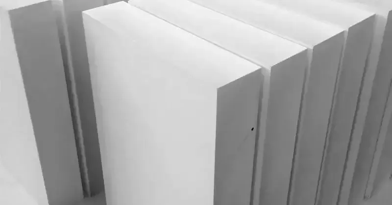Polycrystalline Mullite Board: Ultra-High-Temp (1900°C)