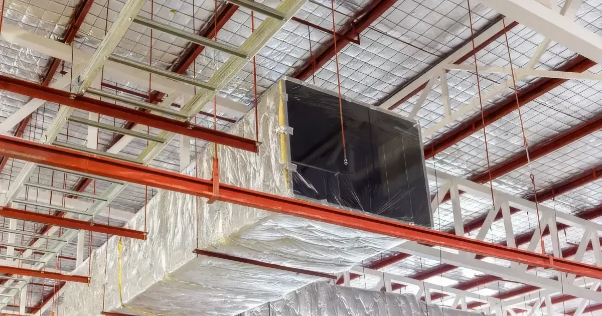 aluminum foil glass wool hvac air duct insulation