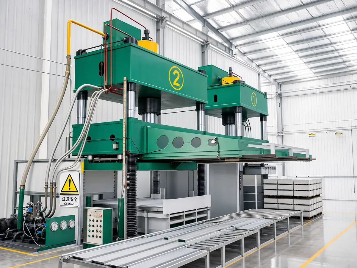 Calcium silicate board hydraulic forming press production equipment