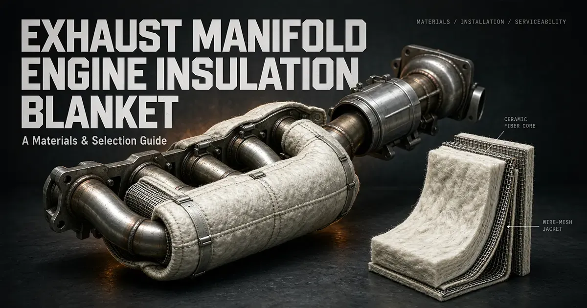 Exhaust Manifold & Engine Insulation Blankets: A Materials and Selection Guide