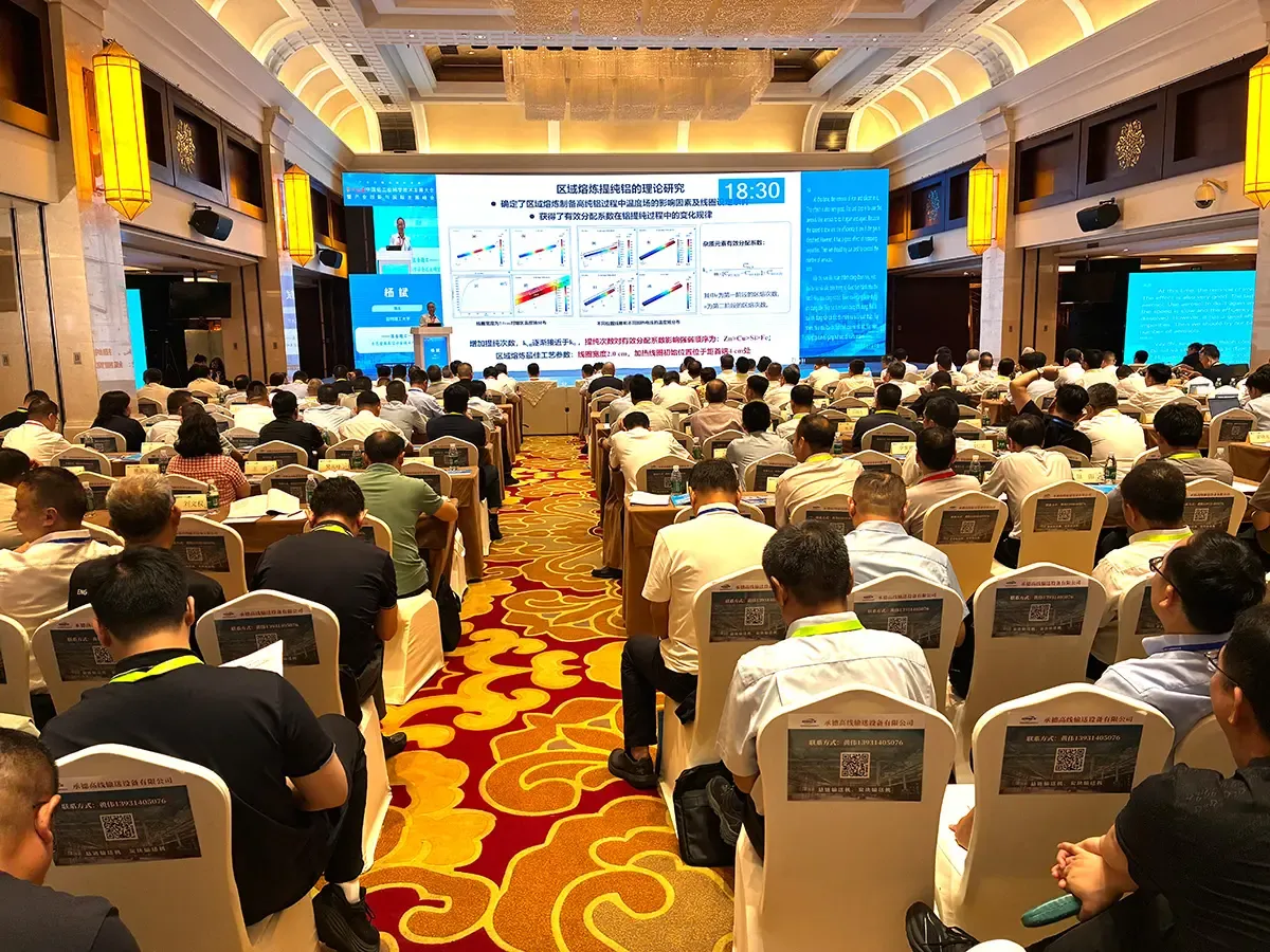 Delegates attending the 13th China Aluminum Industry Development Conference